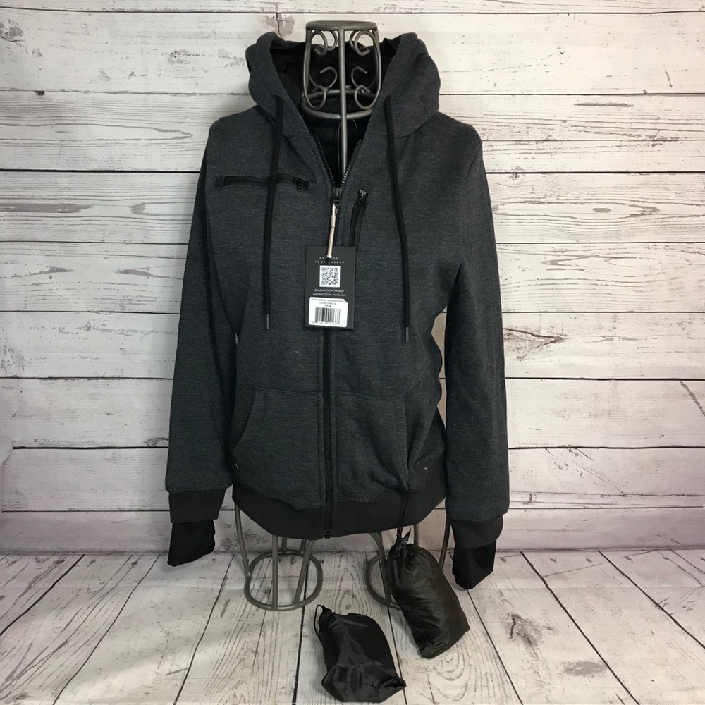 Baubax Women’s Charcoal Sweatshirt